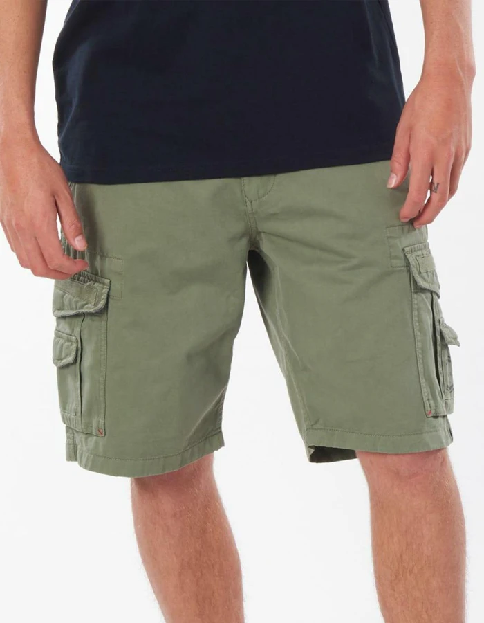 RIP CURL TRAIL CARGO WALKSHORTS 21" MID GREEN - Image 3