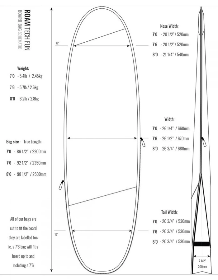 ROAM 7'0" TECH BAG FUNBOARD - Image 6