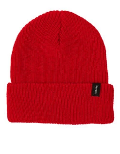 RVCA DAYSHIFT BEANIE RED