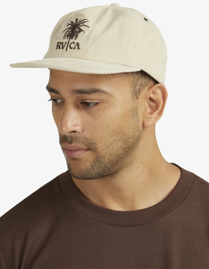 RVCA RADIO PALM STRAPBACK CORDUROY CAP - Image 2