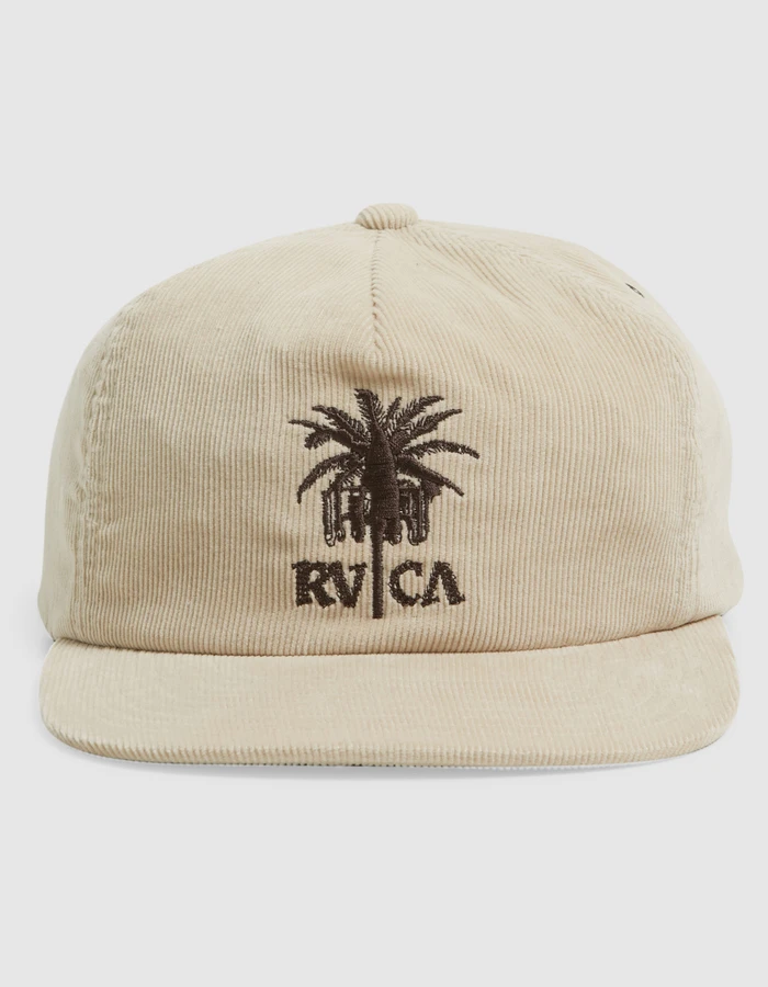 RVCA RADIO PALM STRAPBACK CORDUROY CAP - Image 6