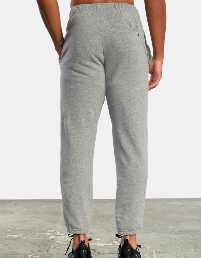RVCA SWIFT SWEATPANT HEATHER GREY - Image 4