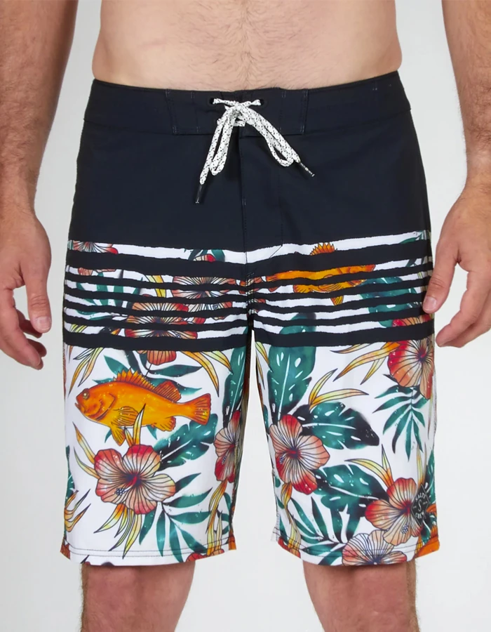 SALTY CREW RIPPLE OFF WHITE BOARDSHORTS 20"