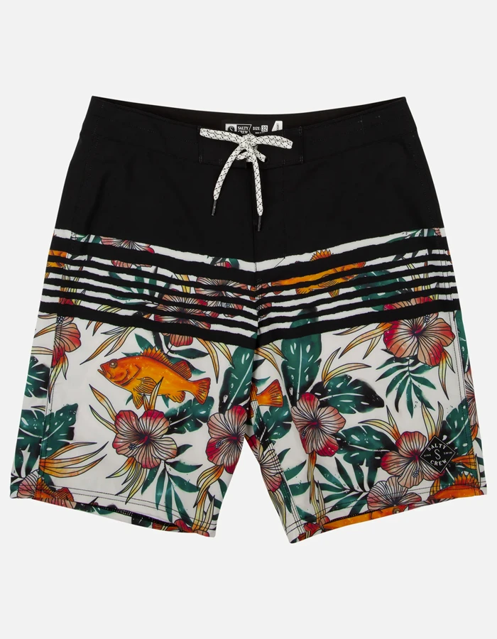 SALTY CREW RIPPLE OFF WHITE BOARDSHORTS 20" - Image 4