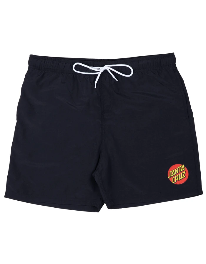 SANTA CRUZ CLASSIC DOT SWIM SHORT 17" BLACK