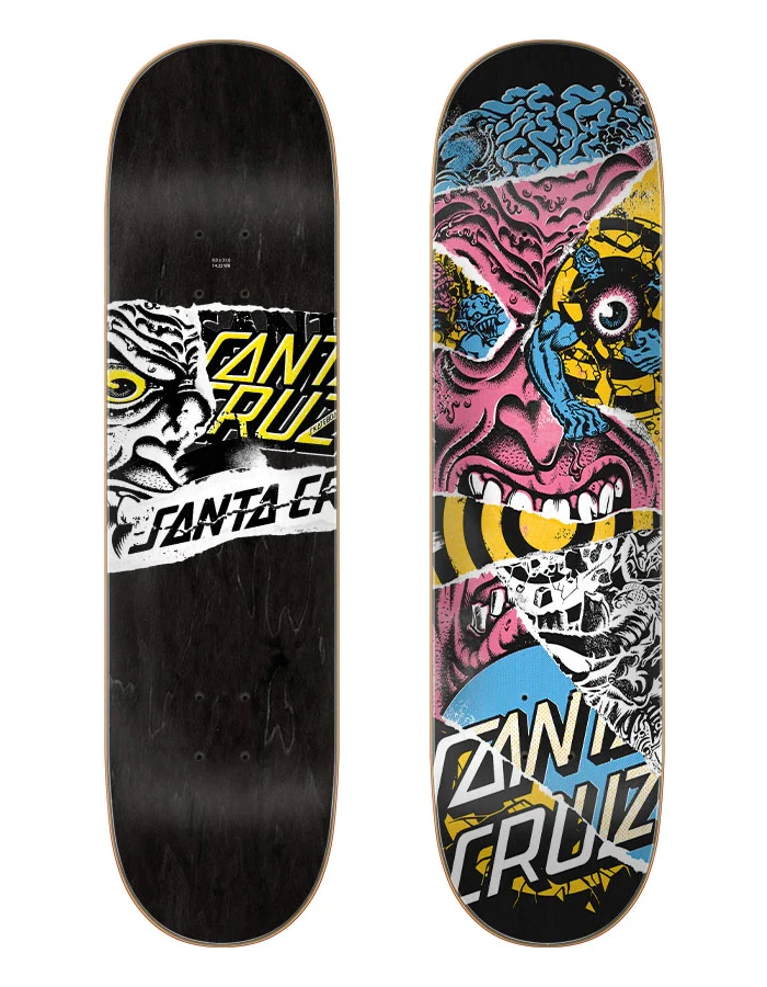 SANTA CRUZ CLASSIC ROSKOPP MISPRINT EVERSLICK 8.0" DECK