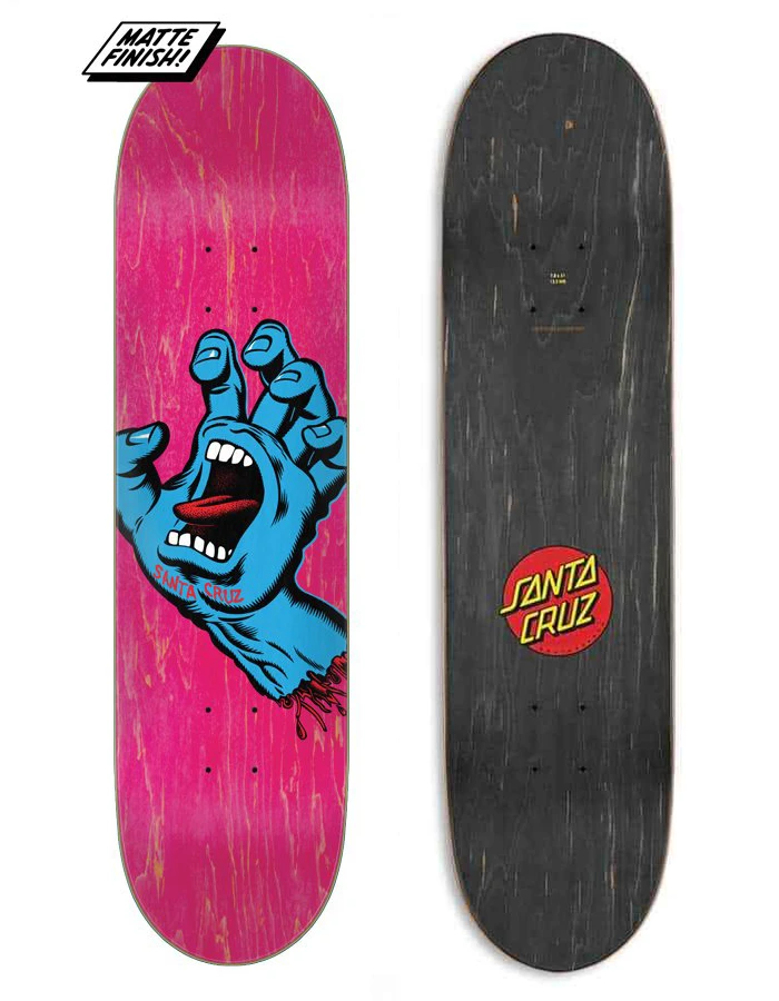 SANTA CRUZ SCREAMING HAND 7.8" DECK