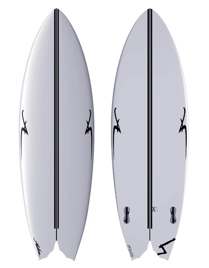 SEQUOIA X ALOHA CFD FISH DOUBLE BAT TWIN FIN - Image 2