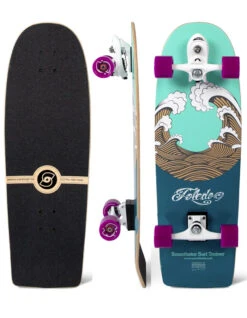 SMOOTHSTAR 31.5" HOLY TOLEDO THD SURFSKATE COMPLETE