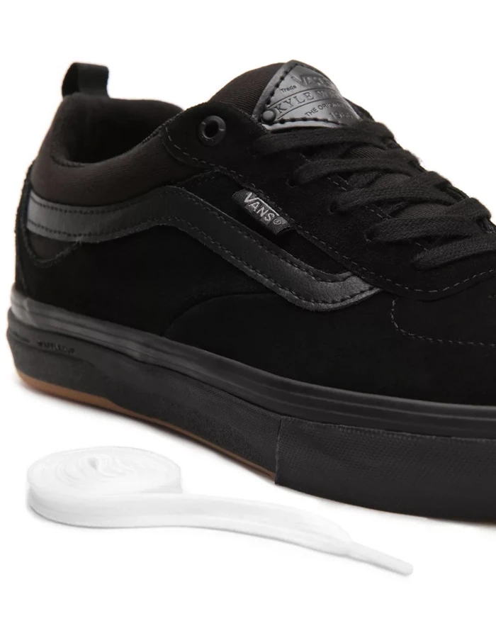 VANS KYLE WALKER PRO SKATE SHOES BLACKOUT - Image 8