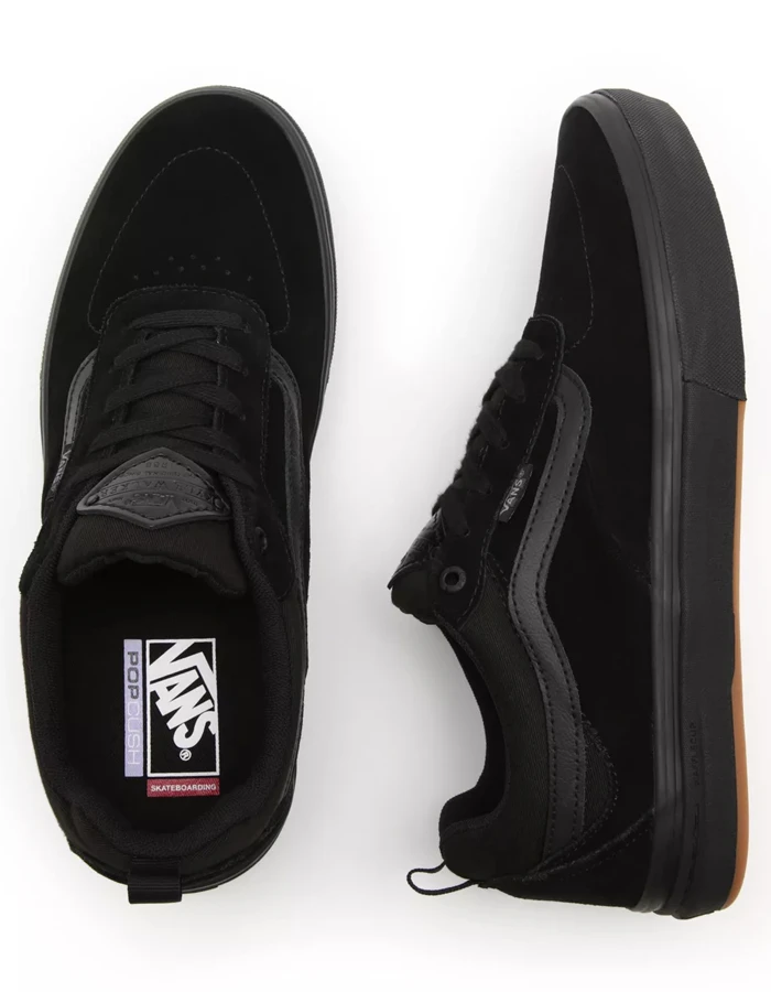 VANS KYLE WALKER PRO SKATE SHOES BLACKOUT - Image 5