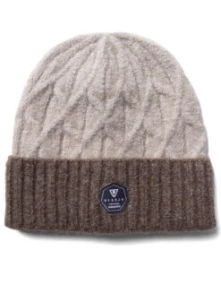 VISSLA CAVERNS ECO BEANIE JAVA HEATHER