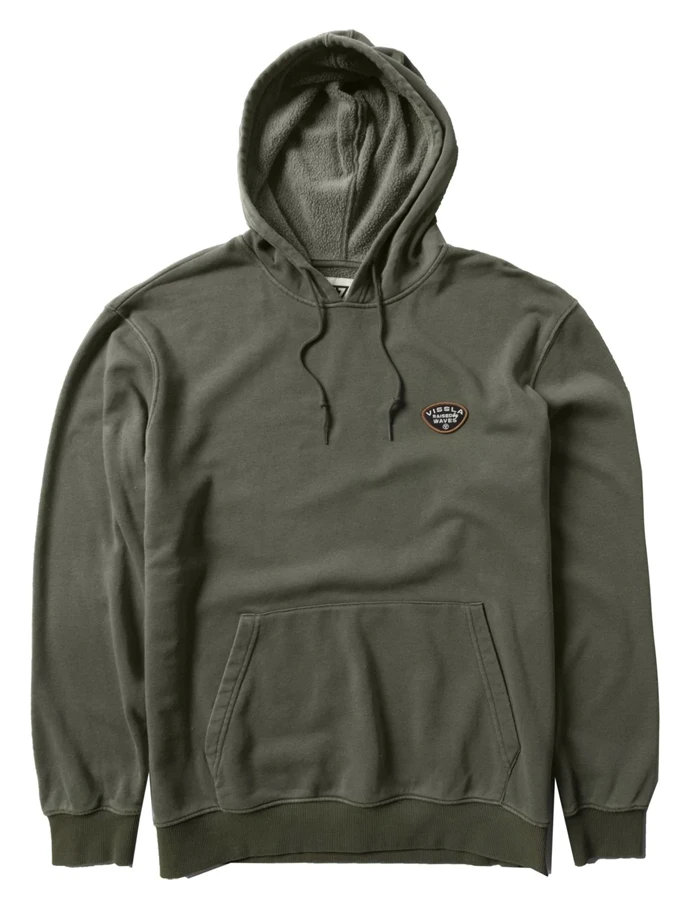 VISSLA SOLID SETS ECO PO HOODIE TARP