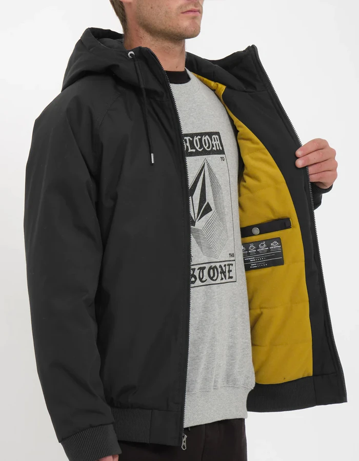 VOLCOM HERNAN 5K JACKET BLACK - Image 3