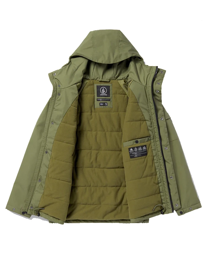 VOLCOM STOKE STONE II 5K JACKET WINTERMOSS - Image 4